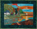 Kinn landscape quilt