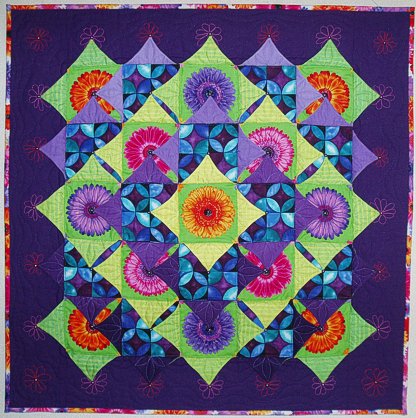 Kameleon Quilt no 1 Night and Day 