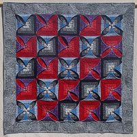 kameleon quilt made by Julie in Idaho