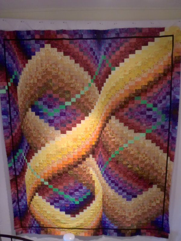 Ormen Lange bargello quilt