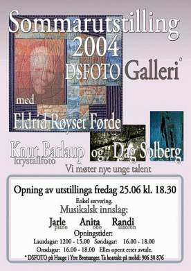 poster for quilt exhibition summer 2004