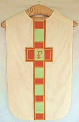 white chasuble