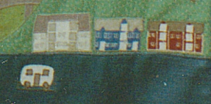 caravan in the fjord
