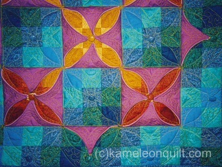 nine patch kameleon detail
