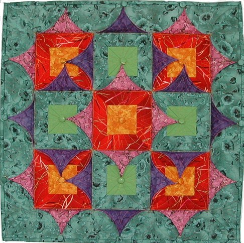 Kameleon quilt no 5 'Simple Kameleon'