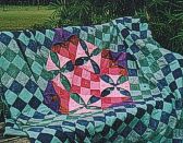 nine patch kameleon made by Bidwell C Drake