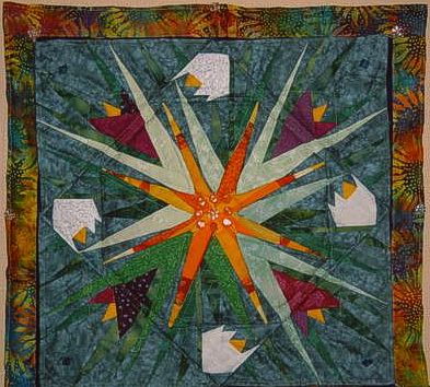 Kameleon Quilt no 2 by Christine Bresso