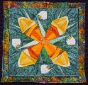 Kameleon quilt no 2 by christine Bresso