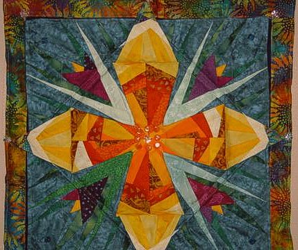 Kameleon Quilt no 2 by Christine Bresso
