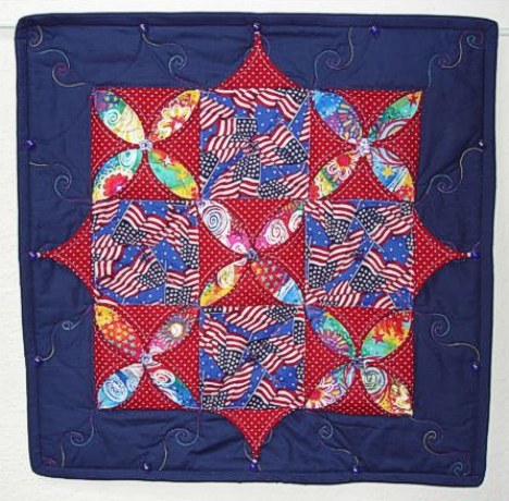 helen's quilt in a different look