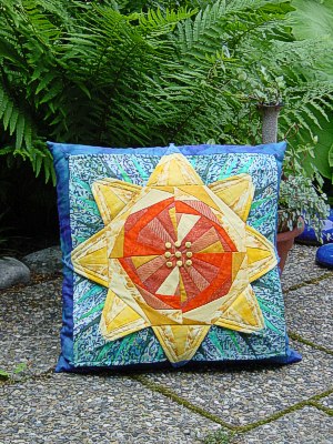 Chameleon Quilt no 2 'Christmas lasts till Easter'