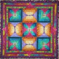 Veronas kameleon quilt 'Night and Day'