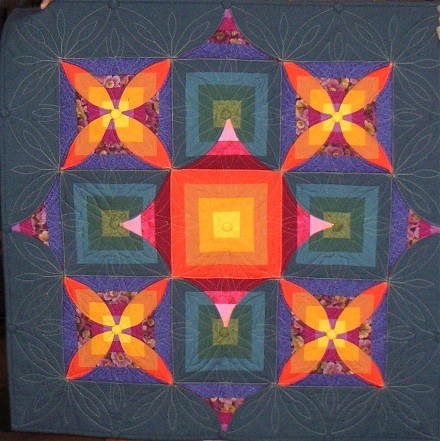 wenche buvik 'night and day' kameleon quilt
