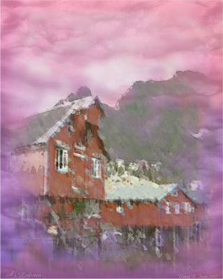 fabric print aa in lofoten